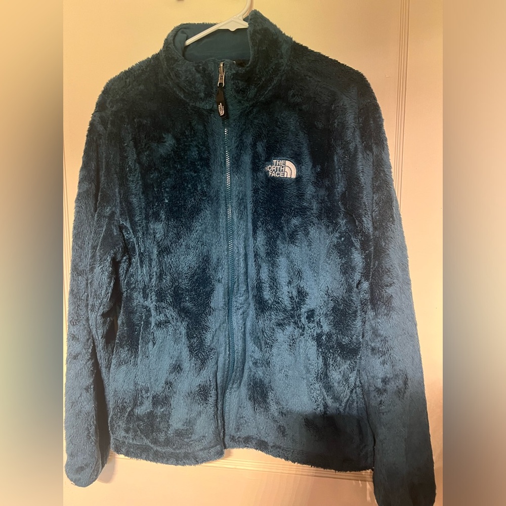 North Face Blue Osito Jacket XL